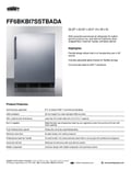 resources of Spec Sheet