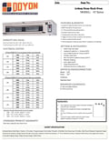 resources of Spec Sheet
