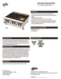 resources of Spec Sheet