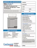 resources of Spec Sheet