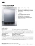 resources of Spec Sheet