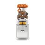 image of Zumex 08842 SPEED S +PLUS TANK ALL-IN-ONE Stainless Steel and Plastic Citrus Juicer with Pulp Extractor Floor Model Electric Speed S +Plus Tank All-in-One