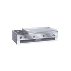 image of Comstock-Castle 10T201 30" Countertop Gas Griddle/Hotplate Combo, Thermostatic Controls, 48.000 BTU