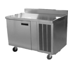 image of Delfield 18648BSTMP 48" 1-Section Worktop Refrigerator w/  1 Door, 10.23 cu. ft.