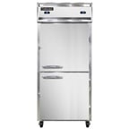image of Continental Refrigerator 1RFXNSSHD 36" 1-Section Reach-In Refrigerator Freezer w/ 2 Solid Half-Doors