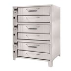 image of Bakers Pride 253 48" Triple Deck Gas Pizza Oven 