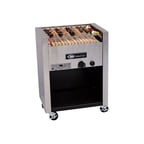 image of EmberGlo 25F-KABOB-LP 26" Floor Model LP Gas Kabob Radiant Charbroiler, 39.600 BTU