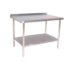 image of Klinger's Trading ABST3084 Stainless Steel Top 73" - 84" Work Table