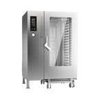 image of Angelo PO CombiStar FX202G3 Floor Model Full Size Gas Combi Oven, Roll-In, 20 Pans, Touch Controls