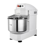 image of Eurodib USA LM30TETL Spiral Mixer with 30 qt Fixed Bowl, 1-Speed, 26,5 lbs Dough Capacity