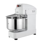image of Eurodib USA LM50TETL Spiral Mixer with 50 qt Fixed Bowl, 1-Speed, 44 lbs Dough Capacity