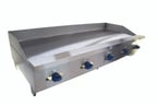 image of Comstock-Castle 3260MG 60" Countertop Gas Griddle with Manual Controls, 1" Steel Plate, 125.000 BTU
