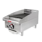 image of Star 6115RCBF 15" Countertop Gas Radiant Charbroiler w/ (1) Burner, 35.000 BTU