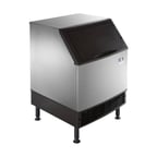 image of Manitowoc UDF0190A 26" Air Cooled Full Cube 198 lb Undercounter Ice Machine with 90 lb Bin - Open box
