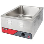 image of Nemco 6055A Full Size Countertop Food Pan Warmer,Stainless Steel Construction - Open box