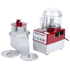 image of Robot Coupe R2NCLR Vegetable Cutter / Food Processor with 3 Liter Bowl, 2 Discs - Open Box
