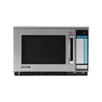 image of Sharp R-25JTF 2100W Heavy Duty Commercial Microwave Oven,Stainless Steel Door - Open box