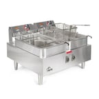 image of Star 530TF Star-Max Electric Countertop Fryer, 30 lb Oil Capacity - Open box