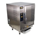 image of AccuTemp N61201D060 Countertop Gas Convection Steamer, Boilerless, 6 Pans