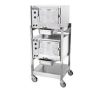 image of AccuTemp S32081D060 DBL Electric Convection Steamer w/ 2 Compartments, Boilerless, Floor