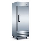 image of Adcraft GRFZ-1D 29" One Section Reach-In Freezer w/ Solid Doors, Bottom Mount, 23 cu.ft.