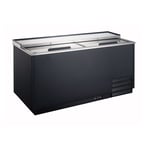 image of U-STAR USGF-2L 49" Black Glass Froster, 250 Mugs Capacity