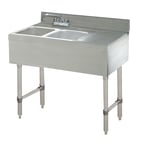 image of Advance Tabco CRB-32L 36" Underbar Sink Units