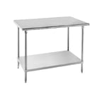 image of Advance Tabco MS-247 84" Stainless Steel Top 73" - Work Table