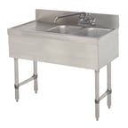 image of Advance Tabco SLB-32R-X 36" Underbar Sink Units