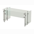image of Advance Tabco STFS-12-144 Stationary Sneeze Guard