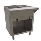 image of Advance Tabco SW-2E-120-BS 31" Electric Hot Food Table, (2) Sealed Wells 