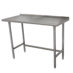 image of Advance Tabco TFMSLAG-247-X 84" Stainless Steel Top 73" - Work Table