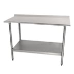image of Advance Tabco TTK-304-X 48" Stainless Steel Top 40" - Work Table