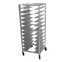 image of Advance Tabco UR12 Mobile Full Height Universal Pan Rack w/ 5" Bottom Load Slides and 12 Pan Capacity 