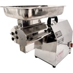 image of American Eagle AE-GMC22N-1-1/2 Countertop Electric Meat Cutter Kit, 1-1/2 Strips