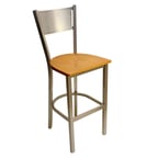 image of AAA Furniture Wholesale 317BS WS-SLV Bar Stool