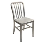 image of AAA Furniture Wholesale 801 Aluminum Outdoor Side Chair with Slat Back