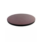 image of AAA Furniture Wholesale TT36R-BLK Laminate Table Top, T-Mold Edge