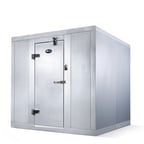 image of AmeriKooler QF060877**FBRF 6' X 8' Quick Ship Indoor Walk-In Freezer w/ Floor, Remote