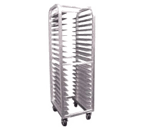 image of Winholt AL-1820-HD 20 Pan Full Height Mobile End Load Aluminum Bun / Sheet Pan Rack