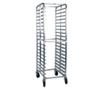 image of Winholt AL-1820B-XB 20 Pan Full Height Mobile End Load Aluminum Bun / Sheet Pan Rack