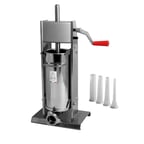 image of Alfa International TS-5SSV Manual TreSpade Sausage Stuffer, 10 lb (5 L)  Capacity