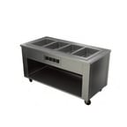 image of Alluserv AHF6 94" Evolution Series Electric Hot Food Counter, (6) Wells