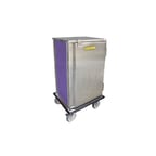 image of Alluserv RS8 Choice Room Service Delivery Cart w/ 1 Compartment and 8 Tray Capacity