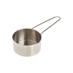 image of American Metalcraft MCW12 Stainless Steel Measuring Cups with Wire Loop Handle