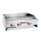 image of American Range ARMG-36 36" Countertop Gas Griddle with Manual Controls, 1" Steel Plate, 90.000 BTU