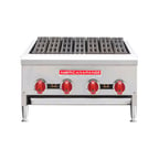 image of American Range ARRB-60 60" Countertop Gas Radiant Charbroiler w/ (10) Burners, 150.000 BTU