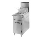 image of American Range HD17-50F Full Pot Floor Model Gas Fryer w/ 50-lb Capacity, Thermostat Control