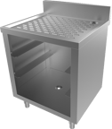 image of American Tables & Seating MET-UBGR-243 Underbar Glass Rack Storage Unit