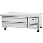 image of Arctic Air ARCB60 62" 2 Drawers Refrigerated Chef Base w/ Marine Edge Top